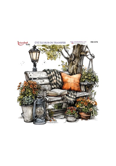 Ütü İle Rub On Transfer Kağıdı 30x30cm Rb-979