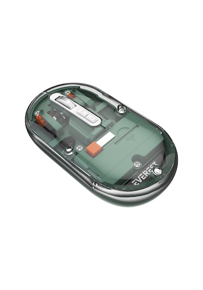 Everest Sm-bt29 Glassy Yeşil Transparan 2in1 Bluetooth Ve 2.4ghz Kablosuz Mouse Sm-bt29