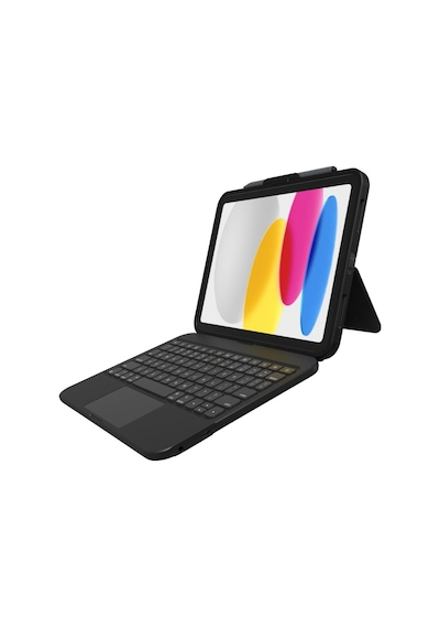 Zagg Tough Keys Apple Uyumlu iPad 11 A16 / 10.9 Ipx7 Klavyeli Kılıf Türkçe 103119801
