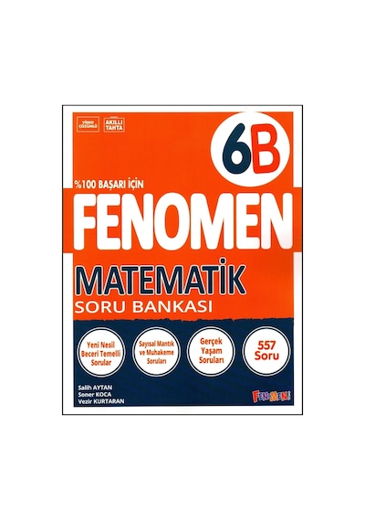 Fenomen 6. Sınıf Matematik Soru Bankası B