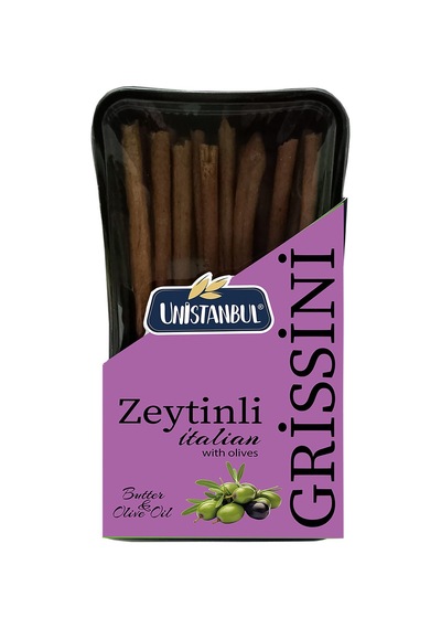 Unistanbul Zeytinli Grissini 130 G - 4 Adet Tarı