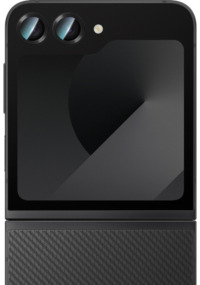 Galaxy Z Flip 6 Uyumlu Caseworld Alloy Serisi Oleofobik Anti Reflective Kamera Lens Koruyucu Siyah