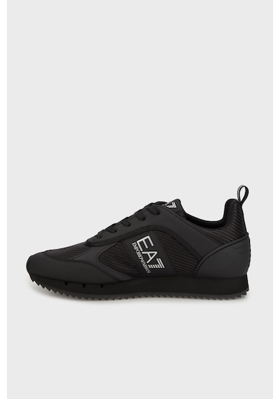 Ea7 7x000336af18612 Evolution Sude Erkek Günlük Ayakkabı Siyah