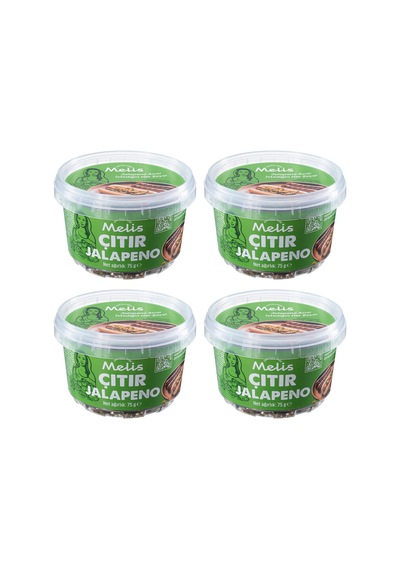 Melis Çıtır Jalepeno 75 Gr X 4 Adet
