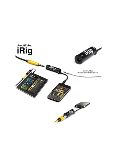 Irig Multimedya Ses Arayüzü Mobil Kayıt Cihazı Gitar Ve Bas İçin