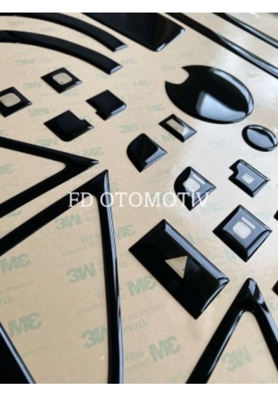Fiat Ducato 2006 - 2019 Maun Kaplama Piano Black Renk