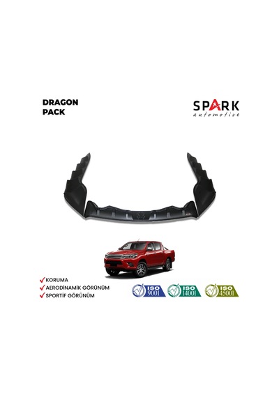 Toyota Hilux 2015-2020 Yıl Aralığı Uyumlu Dragon Pack 3 Parça