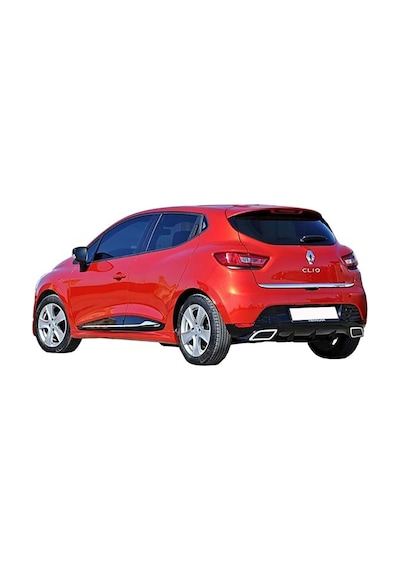 Renault Clio 4 Sport P Black Difüzör Krom Egzos Ucu 2012-2016