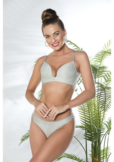 Mode Cool Dekolte Sütyen Ve String Takım Mint Yeşili Brf31772 Mint Yeşili