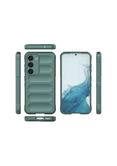 Samsung Uyumlu Galaxy S23 Plus Kılıf Optimum Lens Çerçeveli Silikon Kapak