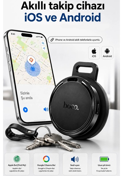 Exenar - Siyah - Apple iPhone Uyumlu Apple Airtag Uyumlu Ve Android Mini Eşya Araç Motor Mini Bulucu 1 Exenar - Siyah - Apple iPhone Uyumlu Apple Airtag Uyumlu Ve Android Mini Eşya Araç Motor Mini Bulucu 1