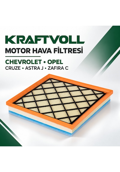 Kraftvoll Chevrolet Cruze Opel Astra J Zafira C Motor Hava Filtresi