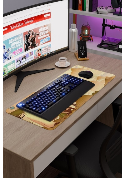 Avatar Son Hava Bükücü Dikişli Kauçuk Oyuncu Mousepad V3 - 70x30 Xl Gaming Mouse Pad