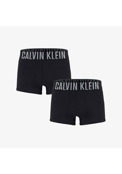 Calvin Klein Erkek Siyah 2'li Boxer Düz 000nb2602a Siyah