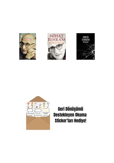 Ateşi Solumak Ciltli + Dörtlükler + Çıkmak İçin Bu Karanlıktan + Okuma Sticker'ları