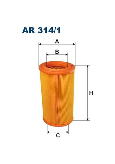Filtron Hava Filtresi Berlingo 1.9d-1.8d 96- 306 1.9d 93-01 Partner 1.9d-1.8d 96- Xsara1.9d 97-00 Fıltron Ar314.1 1444.h2-1444.h1-1444.ve