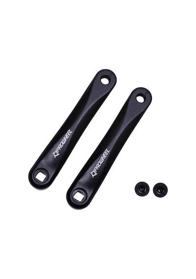Prowheel Sol Kol E-bike Rks Kuba Uyumlu Kare Mil Elektirkli Bisiklet Sol E-bike Krankset 170 Mm B Siyah