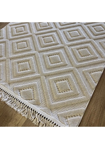 Luxess Halı Dizayn 1089 Bej İskandinav Halı