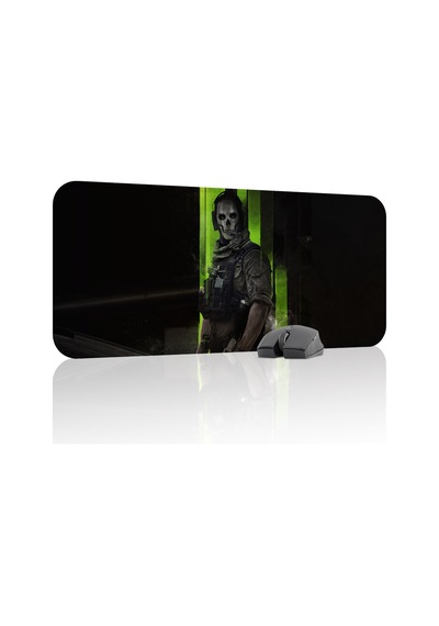 Call Of Duty Kaymaz Dikişli Kauçuk Oyuncu Mousepad V4 - 70x30 Xl Gaming Mouse Pad Fare Altlığı