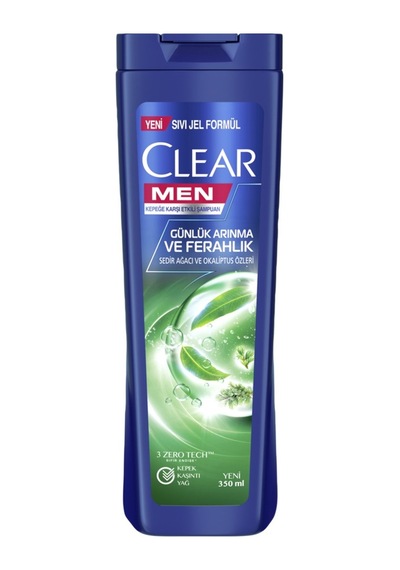 Clear Şampuan 350 Ml Okaliptus 6'li Avantaj Paketi - 6 Adet Tarı