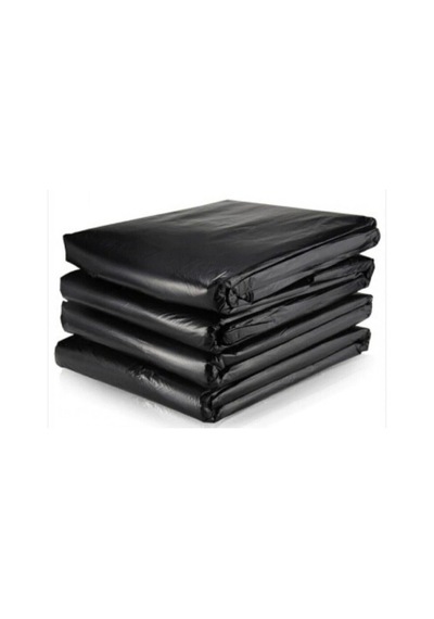 Siyah Dökme Market Poşeti Torbası - Hışır Atlet Poşet - Battal Boy - 37 X 70 Cm. - 1 Kg. Şeffaf Beli