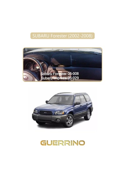 Subaru Forester 2002-2008 Torpido Koruma Halısı Bej Kenar