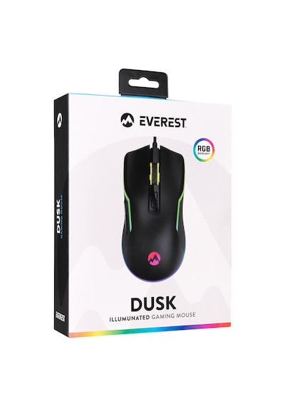 Everest SM-G14 Dusk USB 7200 DPI RGB Oyuncu Mouse