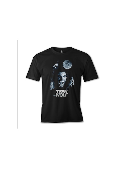 Teen Wolf Siyah Erkek Tshirt (104004263)