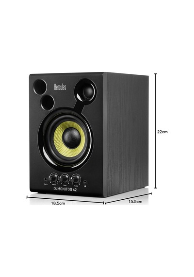 Ayrex Hercules Djmonitor 42 Profesyonel 2 Yönlü Aktif Dj Monitörleri, 4.5 Hoparlörlerle Studio Ve Dj Kullanı
