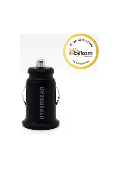 Hypergear 2.1A 2X Hızlı Araç Şarj Aleti Set Lightning Kablo Siyah