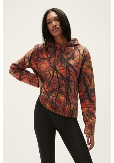 Bad Bear 21.04.21.001-c38 Equinox Full Zip Kadın Polar Turuncu