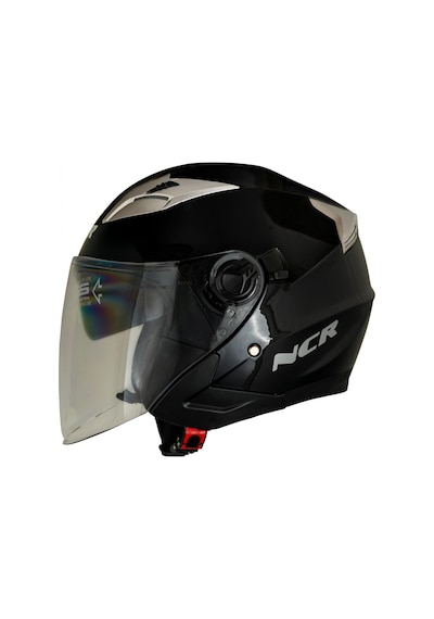 Ncr 708 Yarım Yazlık Kask Siyah Güneş Vizörlü Diğer