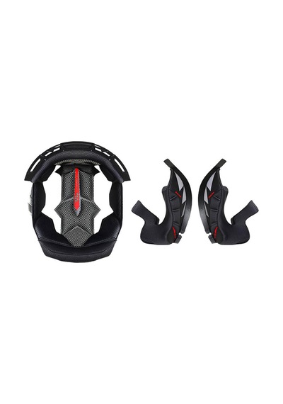 Ls2 Thunder İç Ped Tek Renk M Siyah 1