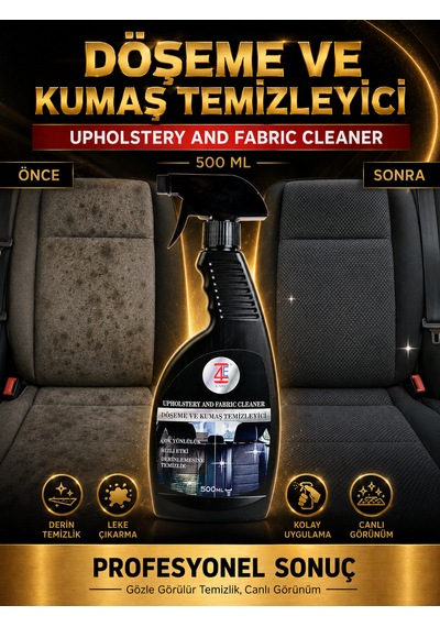 4e Döşeme Temizleyici Ve Detay İlacı 500 Ml Güçlü Kir Sökücü