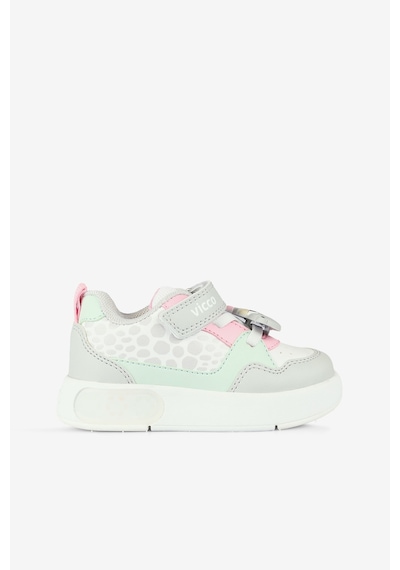 Vicco Borka Işıklı Kız Okul Öncesi Gri Sneaker