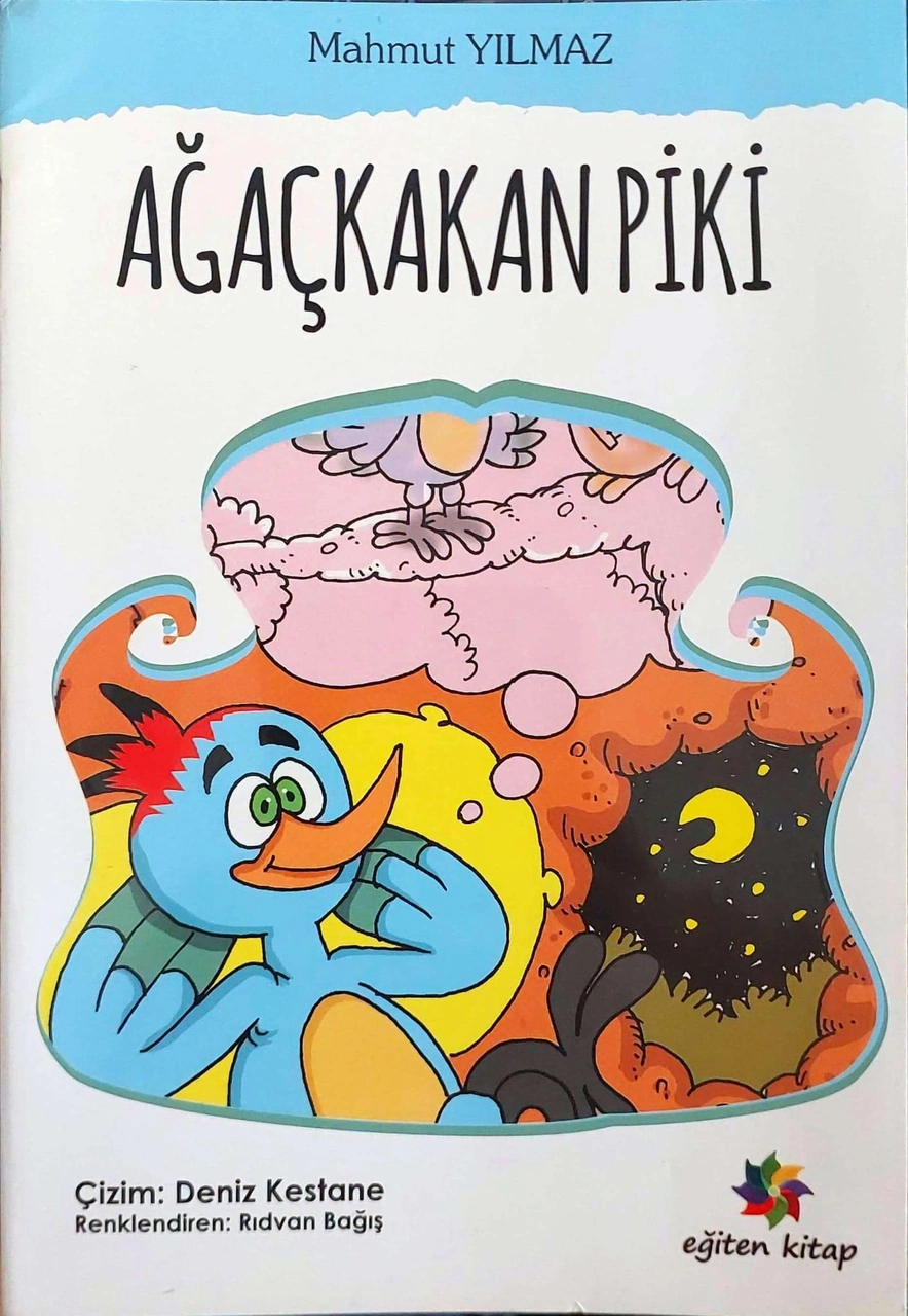 4 - 6 Yaş Ağaçkakan Piki Okuma Seti - 4 Kitap - Renkli İçerik