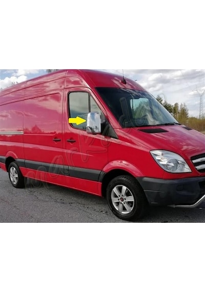 Woc Chrome Mercedes Sprinter Krom Ayna Kapağı 2006-2018 2 Parça  A