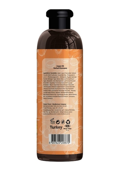 Phytoflora Tuzsuz Argan Yağlı Botanik Şampuan 400 ML