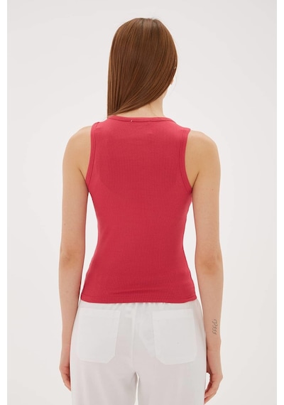 Crop Atlet Mercan Mercan
