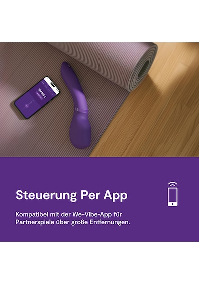 We-vibe Wand 2 Masaj Çubuğu Vibratörü - Kablosuz Masaj Çubuğu Uygulama Kontrolü - Kadınlar İçin Seks Oyuncağı - 10 Yoğunluk Seviyesi - Son Derece Sessiz - Su Geçirmez - Şarj Edilebilir We-vibe Wand 2 Masaj Çubuğu Vibratörü - Kablosuz Masaj Çubuğu Uygulama Kontrolü - Kadınlar İçin Seks Oyuncağı - 10 Yoğunluk Seviyesi - Son Derece Sessiz - Su Geçirmez - Şarj Edilebilir