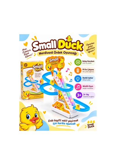 Dön Dolaş Ördekler Işıklı Müzikli Merdiven Small - 922828580