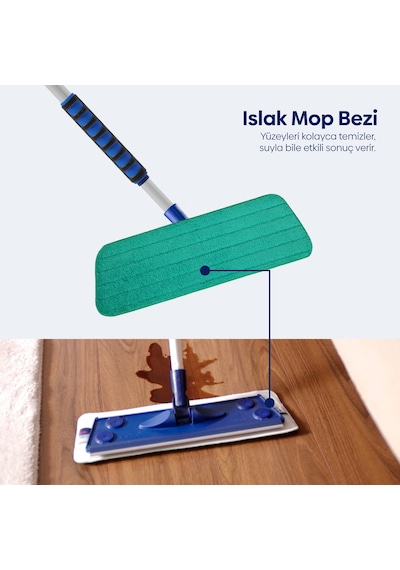 Silva Tekli Islak Mop Set