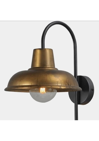 Mylights Metal Kuğu Aplik Modern Spor Duvar Lambası Endustiriyel Aplik Fırcalı Eskitme Başlık Eskitme