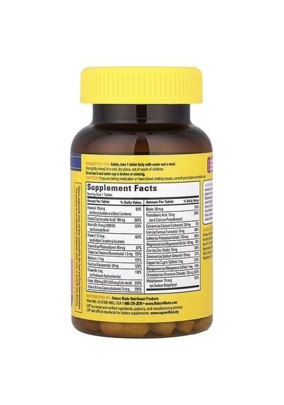 Nature Made Multi For Her 90 Tablets Orijinal Usa Menşeii Dmmedicineden