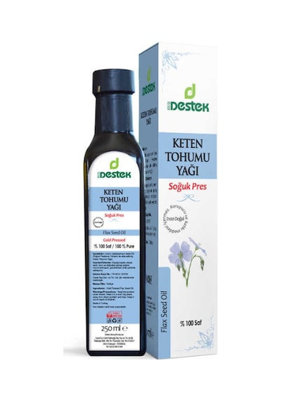 Destek Keten Tohumu Yağı 250 ML