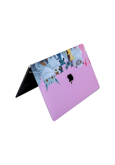 Apple Uyumlu MacBook Air Kılıf Laptop Koruyucu Kaplama Sticker A2179 İle Animal03 001