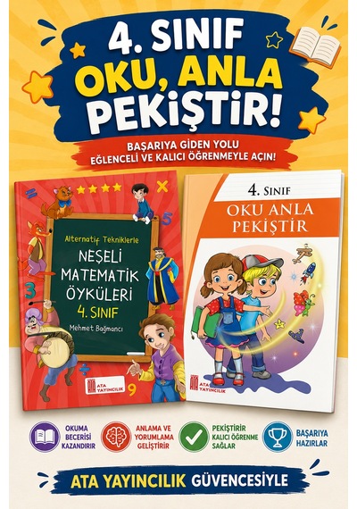 4.sınıf Neşeli Matematik Öyküleri-oku Anla Pekiştir