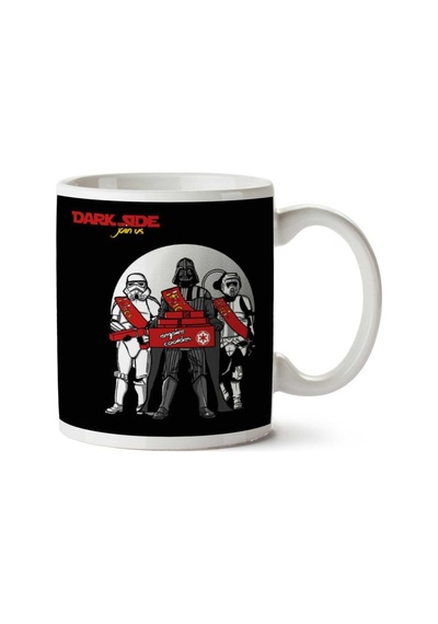 Star Wars Darth Vader The Dark Side Join Us Scout Empire Cookies İki Tarafı Baskılı Kupa Bardak