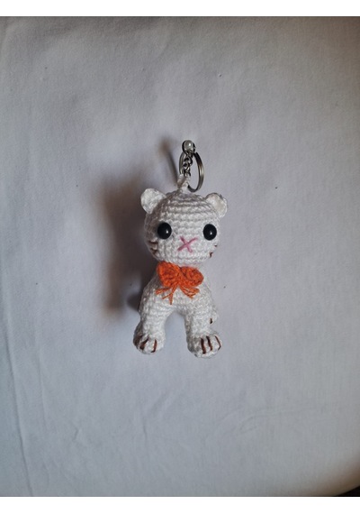 Amigurumi Kedi Anahtarlık