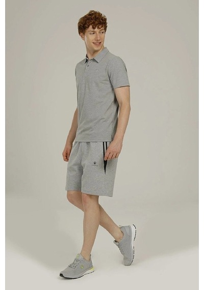 Lumberjack Erkek Basic Polo Yaka T-Shirt Ct953 Gri/Grey 13S43Ct95 M